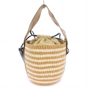 Chloe MIFUKO WOODY ペーパーファイバースモールバスケット 2WAY