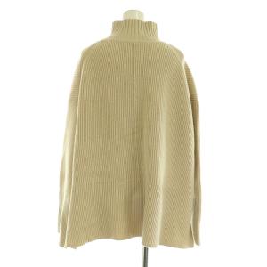 MILA OWEN MILAOWEN 23AW タートルワイド畦ニットプルオーバーニット セーター 長袖 0 アイボリー /MY OS