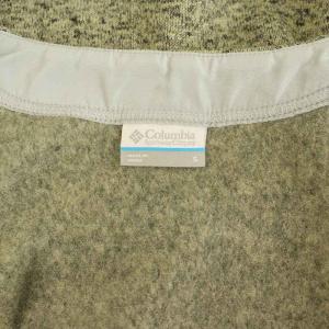 Columbia カーディナルリッジフリースカーディガン 裏起毛 Vネック スナップボタン S グレー PL1653 /MY