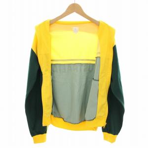 adidas Originals トラックジャケット アウター 裏起毛 L 黄 イエロー 緑 グリーン 542261 /YT