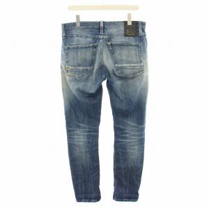 DENHAM レイザースリムフィット RAZOR SLIM FIT デニムパンツ ジーンズ ボタンフライ USED加工