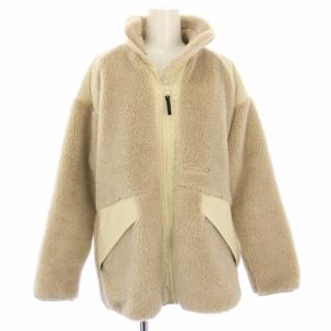 ボアジャケット フリース アウター XS ベージュ WJOU0075PL /TK