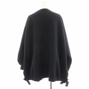 DAISY LIN ミルフィーユ スウェット Long Blouson ブラック 07129