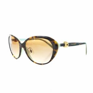 TIFFANY&Co. サマセットサングラス 5616 140 茶 ブラウン 水色 ライトブルー TF4098-F /AN13