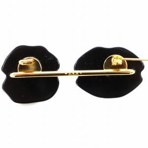 MARNI ブローチ リップモチーフ 赤 レッド 黒 ブラック /AN46