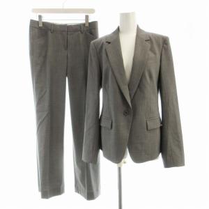 スーツ セットアップ テーラードジャケット スラックスパンツ 4 グレー 01-9904218 /RO