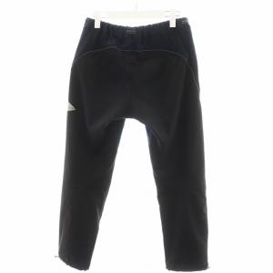 and wander ベントパンツ イージーパンツ 0 紺 ネイビー AW73-FF018 /AN34
