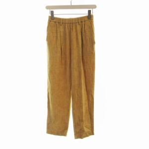 イージーパンツ タック コーデュロイ 0 茶 ブラウン /RO