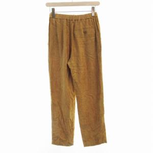 FORTE FORTE フォルテ フォルテ イージーパンツ タック コーデュロイ 0 茶 ブラウン /RO