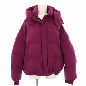西川ダウン ダウンジャケット アウター 36 紫 NL82DWW007TS /TK