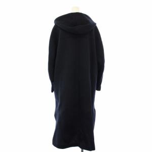 ENFOLD 20SS ボンディングフーデットコート スプリングコート 春アウター 38 紺 300DS330-0010