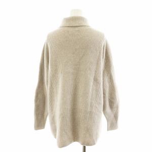 Theory OLIBIA MOVING RIB PO ニット セーター 長袖 タートルネック カシミヤ混 シルク混