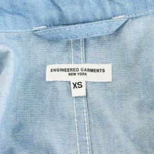 Engineered Garments テーラードジャケット デニムジャケット XS 水色 ライトブルー /AN41