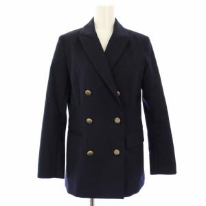 テーラードジャケット ブレザー ダブル M 紺 14002004 /TK