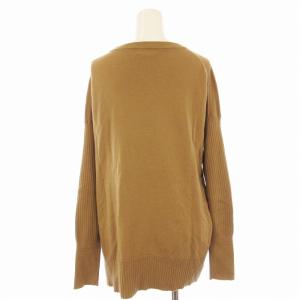 Theory ニット セーター 長袖 S 茶 ブラウン 01-1301740-325-902 /EE