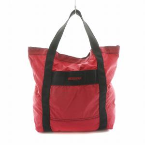 MARKET PACKABLE TOTE マーケットパッカブルトート ハンドバッグ S レッド ブラック