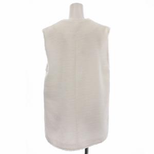 CELFORD 24SS ツィードジレ CWFV242062 ベスト F 白 ホワイト /G