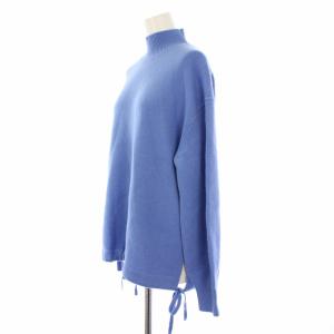 Theory 21AW MERCER WOOL CASH OVERSIZED PO ニット セーター 長袖 S 青 01-1301707-730-902