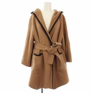 20AW ガウンコート コーディガン フード F 茶 03204 84124-00 /TK