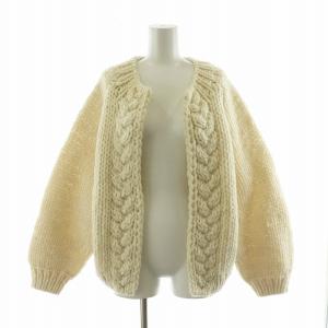 23AW ペルーローゲージカーデ カーディガン ニット 長袖 F アイボリー GA37-22M008 /NQ