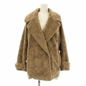 24AW ボアハーフコート ダブル FR シナモンベージュ 017-4255050 /KU