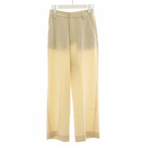 24AW washable straightスラックスパンツ 34 白 ホワイト 24030922725030