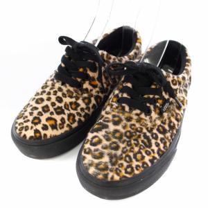 VANS COMFORT ERA エラ スニーカー シューズ レオパード ヒョウ柄 US4H 22.5cm ベージュ