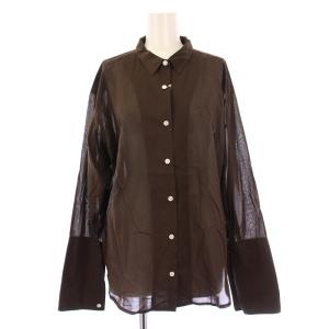 24SS GOOD GRIEF! SHEER COTTON SHIRT