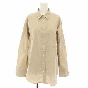 23SS ベーシック Basic シャツ ブラウス 長袖 ベージュ 23050500801010 /YT