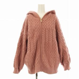 gelato pique 22SS バレンタイン スフレ ハート アラン パーカー ショーツ セットアップ ジップアップ 長袖 ショートパンツ
