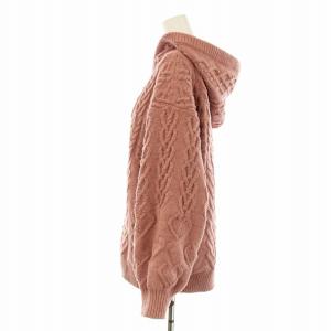 gelato pique 22SS バレンタイン スフレ ハート アラン パーカー ショーツ セットアップ ジップアップ 長袖 ショートパンツ