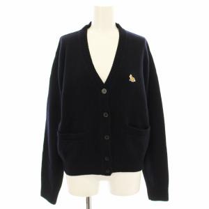 カーディガン DW00524KT1014 ニット ウール S ネイビー 紺 /G