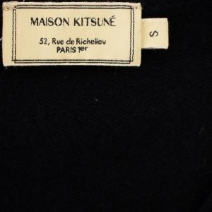 Maison Kitsuné カーディガン DW00524KT1014 ニット ウール S ネイビー 紺 /G