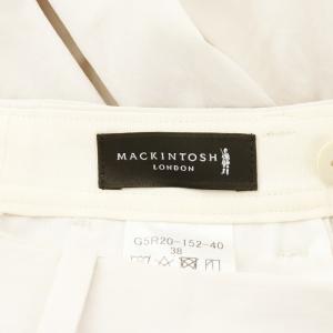 MACKINTOSH LONDON パンツ ジッパーフライ リボン 38 アイボリー G5R20-152-40 /AN20