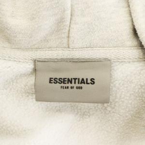 FOG ESSENTIALS パーカー ジップアップ ロゴ XXL グレー /AN28