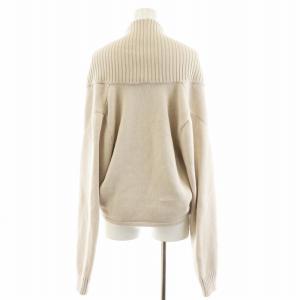 FOXEY カーディガン コットン カシミヤ混 ピンクベージュ 37907