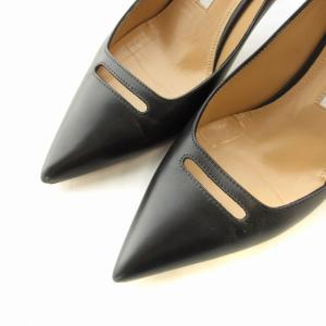 PELLICO パンプス  ハイヒール 37.5 黒 ブラック /EE