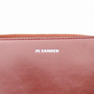 JIL SANDER タングル Tangle カードホルダー カードケース 小銭入れ レザー 赤 レッド /AN44