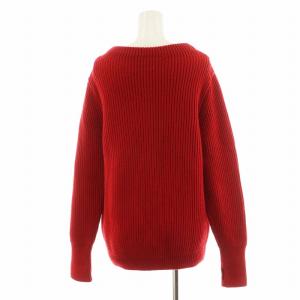 Andersen-Andersen ニット セーター 長袖 ウール XS 赤 レッド /AN37