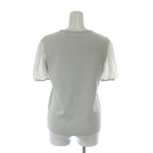 FOXEY カットソー パフスリーブ 40 ライトグレー 37161KSTFN448NM