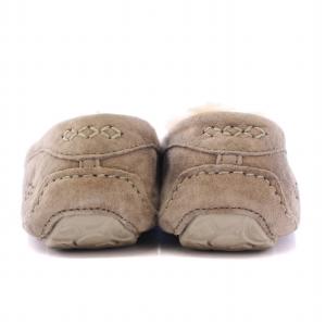 UGG australia ansley アンスレー モカシン スリッポン フラットシューズ スクエアトゥ スエード ムートン US8