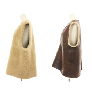 Plage R'IAM 23AW フェイクムートン Vest 23010922602030 ベスト プルオーバー リバーシブル