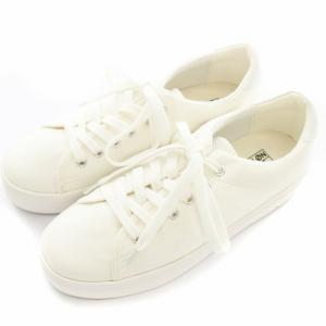 NO NAME スニーカー シューズ キャンバス 39 白 ホワイト SGP139PK /HN