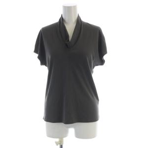 カットソー ハイネック 半袖 M グレー J0192UB602 /RO