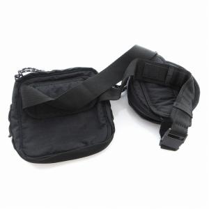 adidas by Stella McCartney ブラック ロゴ ポーチ ショルダーバッグ ナイロン ロゴ 黒 ブラック HY4068 /EE