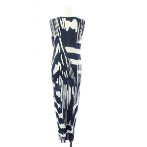 PLEATS PLEASE ISSEY MIYAKE イッセイミヤケ REFRACTION ノースリーブワンピース  プリーツ PP51JH706/5