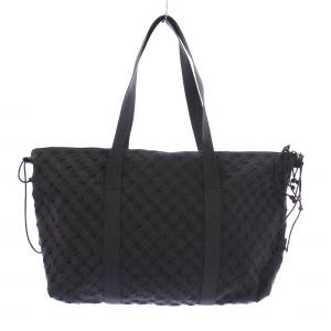 ISSEY MIYAKE tamasha タマシャ トートバッグ ハンドバッグ 総柄 黒 ブラック /BB