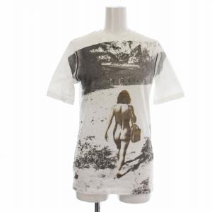 Tシャツ 20K80 3646 プリント 半袖 カットソー M 白 ホワイト /G