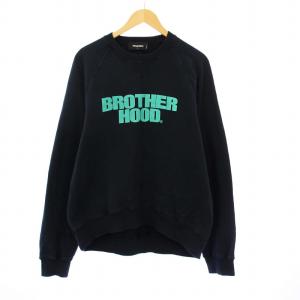 18SS BROTHER HOOD スウェット トレーナー 長袖 裏起毛 L 紺 S72GU0145 /KH