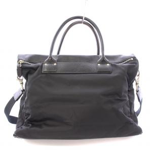 Felisi 2WAY ビジネスバッグ ハンドバッグ ショルダーバッグ ナイロン レザー 切替 黒 ブラック /BB